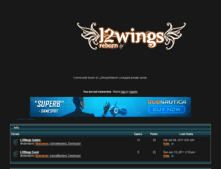 l2wings.foros-phpbb.es screenshot