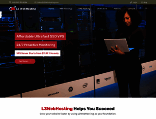 l3webhosting.com screenshot