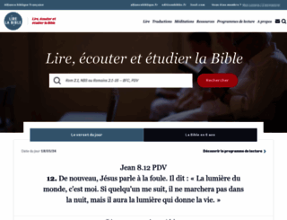 la-bible.net screenshot