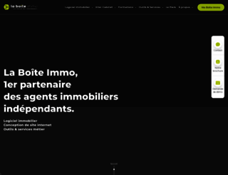 la-boite-immo.fr screenshot