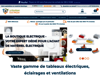 la-boutique-electrique.com screenshot