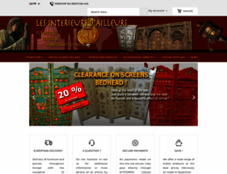 la-boutique-indienne.com screenshot