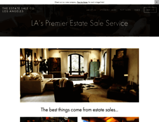 la-estatesales.com screenshot