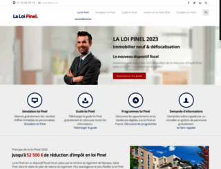 la-loi-pinel.fr screenshot