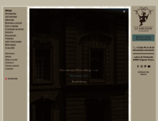 la-mirande.fr screenshot