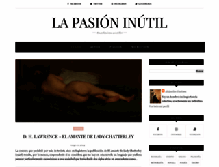 la-pasion-inutil.blogspot.mx screenshot