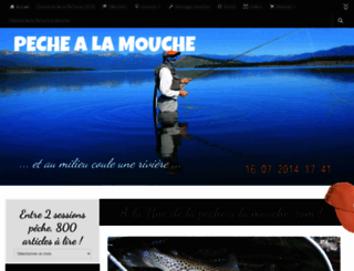 la-peche-a-la-mouche.com screenshot