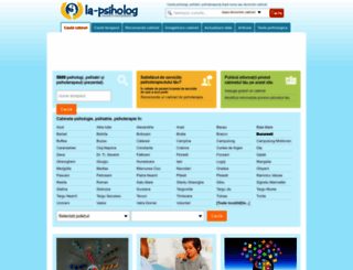 la-psiholog.ro screenshot