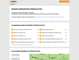 la-roche-sur-yon.opendi.fr screenshot
