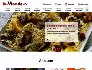 la-viande.fr screenshot