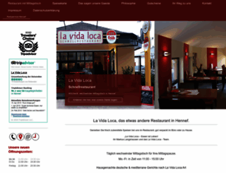 la-vida-loca-restaurant.de screenshot