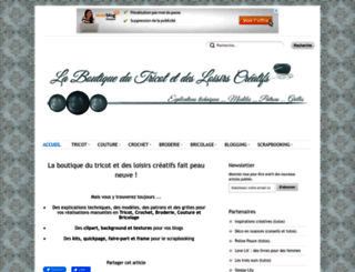 la.boutique.du.tricot.over-blog.com screenshot
