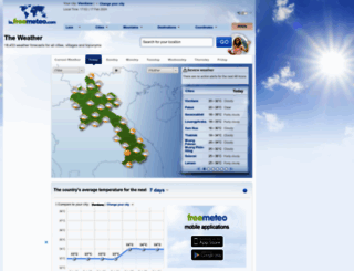 la.freemeteo.com screenshot