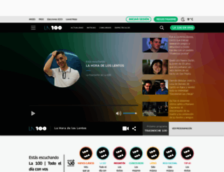 la100envivo.com.ar screenshot