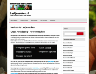 laatjeneuken.nl screenshot