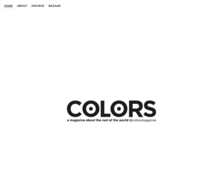 lab.colorsmagazine.com screenshot