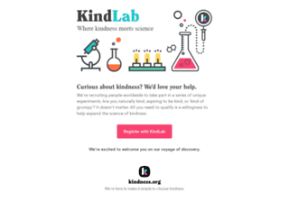 lab.kindness.org screenshot