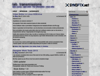 lab.synoptx.net screenshot