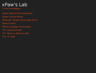 lab.xpaw.ru screenshot