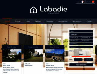 labadie-immobilier.fr screenshot