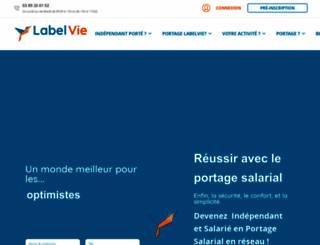 label-vie.fr screenshot
