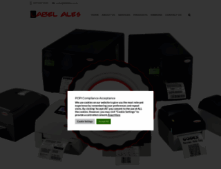 labelales.co.za screenshot