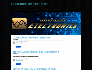 labelectronica.weebly.com screenshot