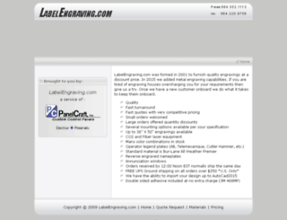 labelengraving.com screenshot