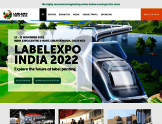 labelexpo-india.com screenshot