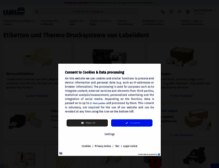 labelident.com screenshot