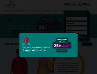 labelle.in screenshot