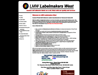 labelmakerswest.com screenshot