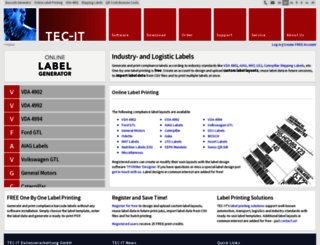 labels.tec-it.com screenshot