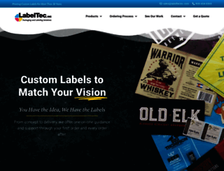 labeltecinc.com screenshot