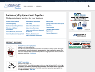 labequipmentandsupplies.com screenshot