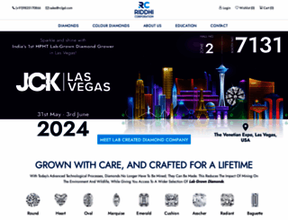 labgrowndiamoand.com screenshot