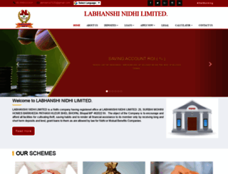 labhanshinidhi.com screenshot