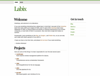 labix.org screenshot