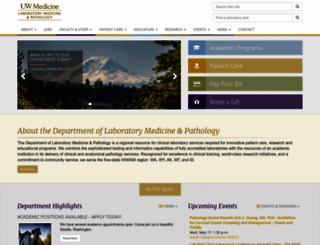 labmed.uw.edu screenshot