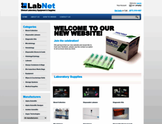 labnetsupplies.com screenshot
