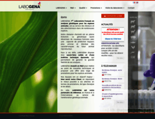 labogena.fr screenshot