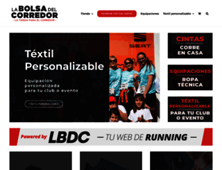 labolsadelcorredor.com screenshot