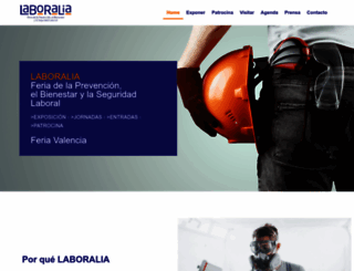 laboralia.feriavalencia.com screenshot