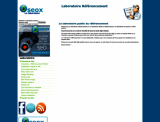 laboratoire-referencement.fr screenshot