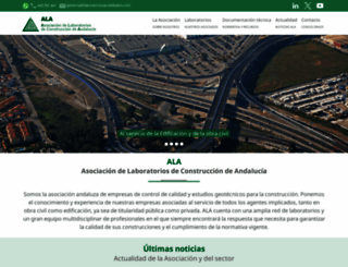 laboratoriosacreditados.com screenshot