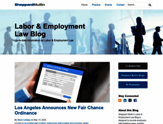 laboremploymentlawblog.com screenshot