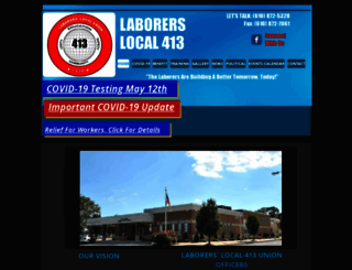 laborerslocal413.com screenshot