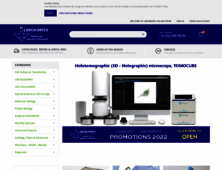 laborimpex.be screenshot