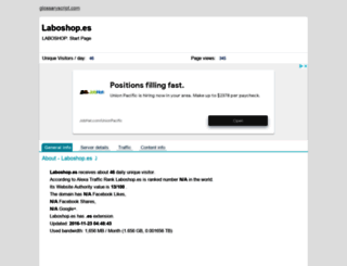 laboshop.es.glossaryscript.com screenshot