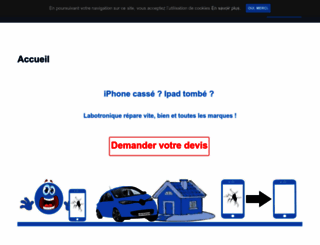 labotronique.fr screenshot